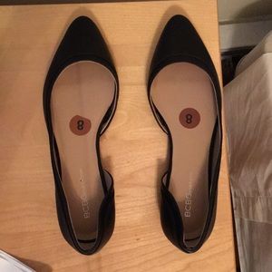 BCBG Black Flats